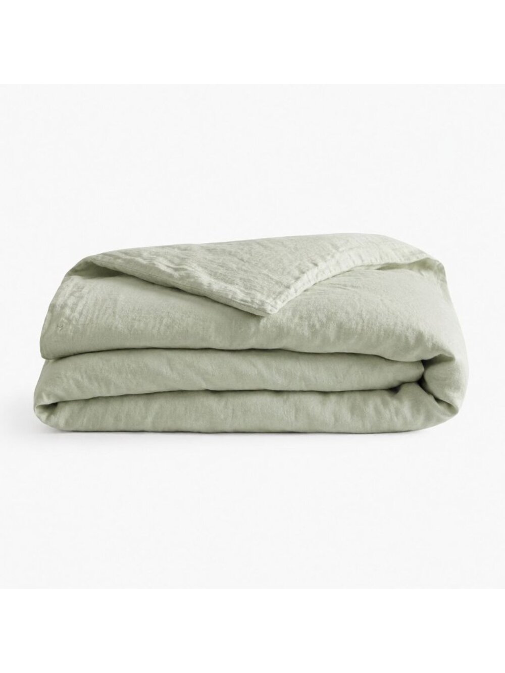 S15 | Quince European Linen Duvet Cover Full Queen Sage (retired) NWOT